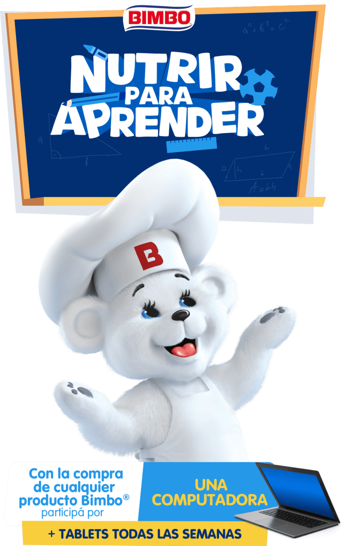 Pizarrón con texto: Nutrir para aprender